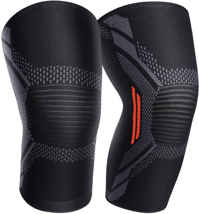 Leosportz 2 Pack Knee Brace, Compression Sleeve Support Unisex, Running