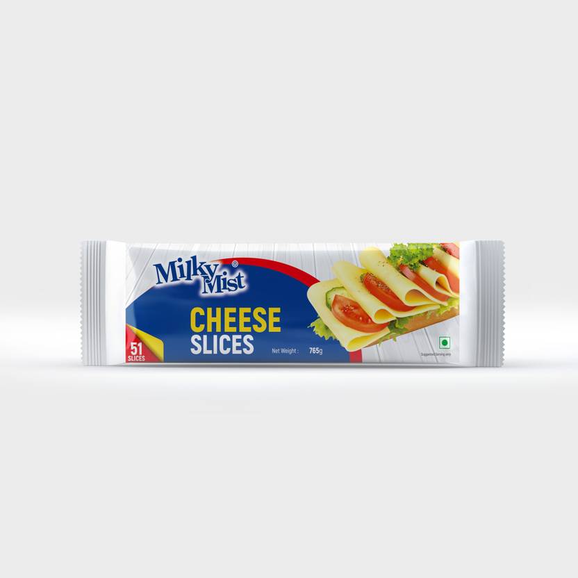 Milky Mist Plain Processed cheese Slices Price in India Buy Milky