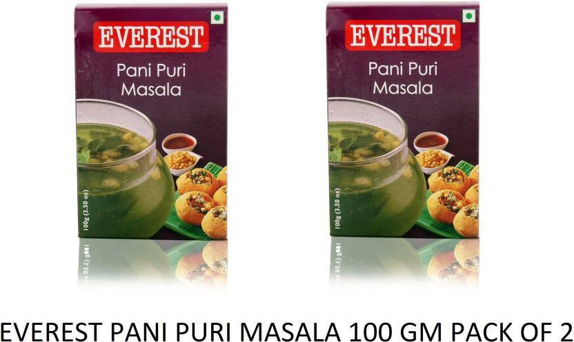 EVEREST PANI PURI MASALA 100gm Pack of 2