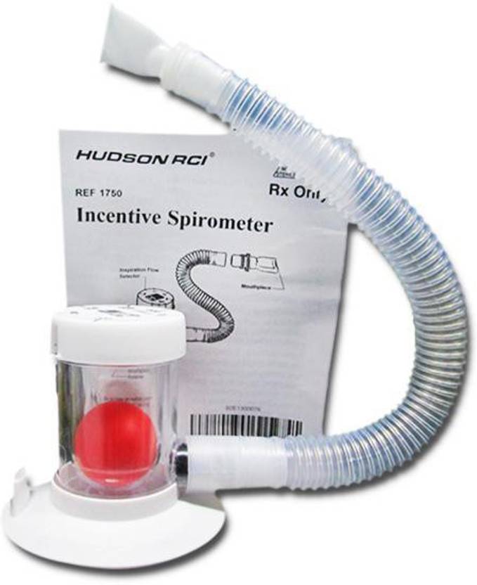 Hudson Incentive Spirometer / Respirometer Single ball Breathing
