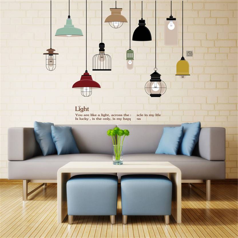 Flipkart SmartBuy 180 cm Wall Stickers Hanging Decor Light Lamps With