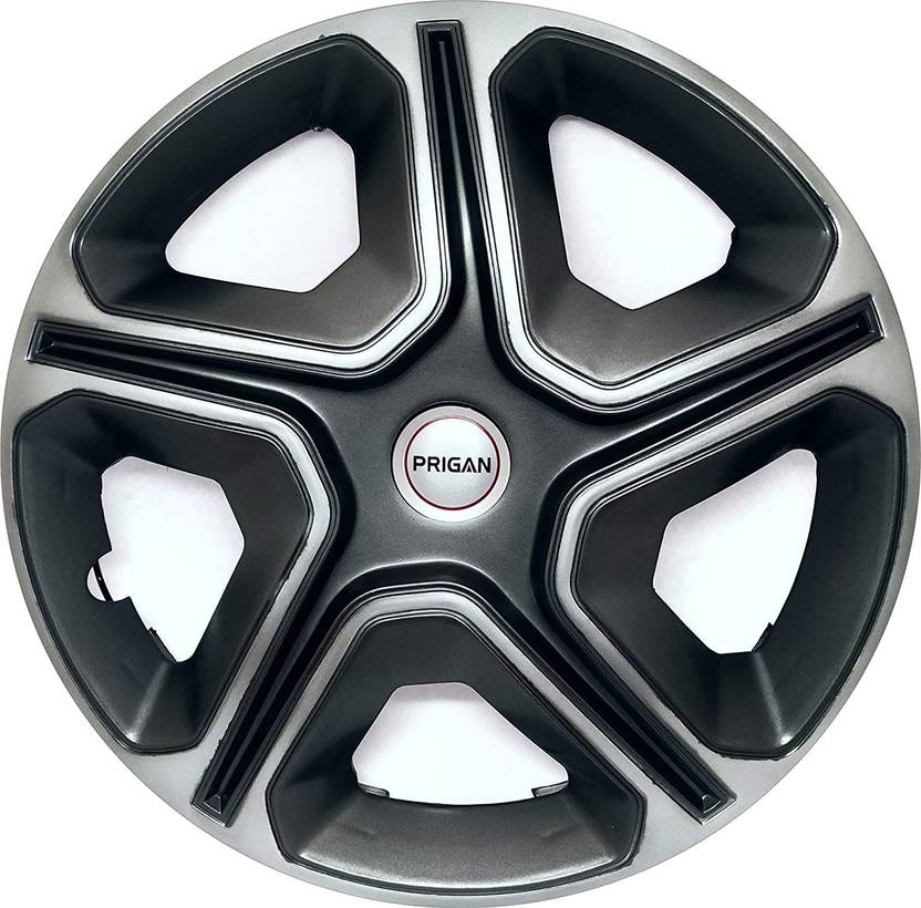 PRIGAN ALTROZ Black Silver 14 Inch Wheel Cover Universal for All Cars