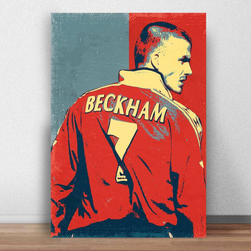 David Beckham pop art Poster for Room & Office (13 Inch X 19 Inch, Rolled) Paper Print