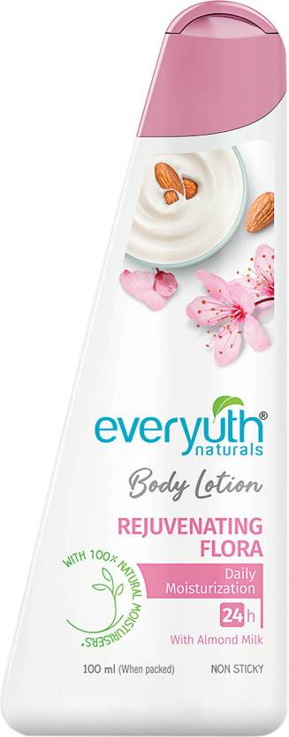 Everyuth Naturals Rejuvenating Flora Body Lotion| For Deep Hydrating Skin Nourishment