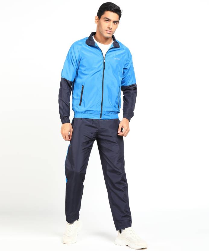 Seven By MS Dhoni Colorblock Men Track Suit