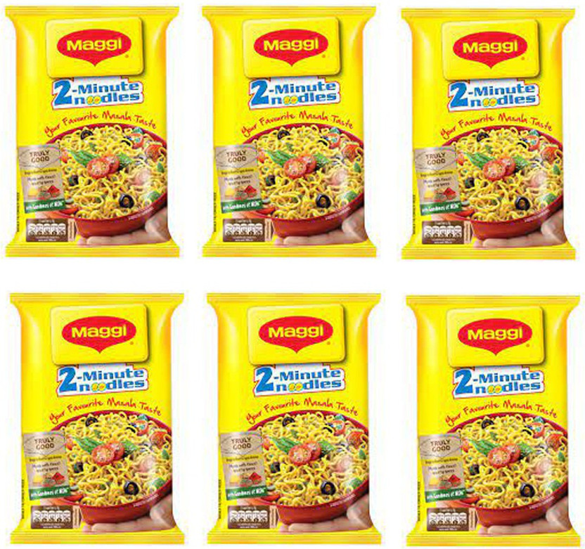 Maggi Masala Instant Noodles Vegetarian 840 GRAMS (140G...6 x