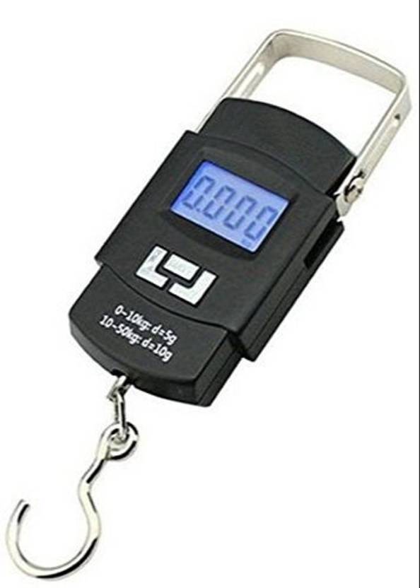 Earth Angels Weight Scale 50 kg Hook Type Digital Led Screen Portable Luggage Weighing Scale
