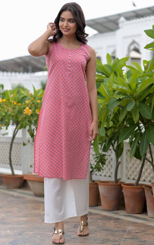 shobhit Women Viscose Rayon Kurta Palazzo Set