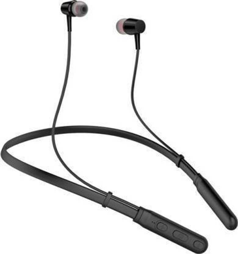 BITTERTECH Bluetooth Neckband Headphones Bluetooth Headset Price in