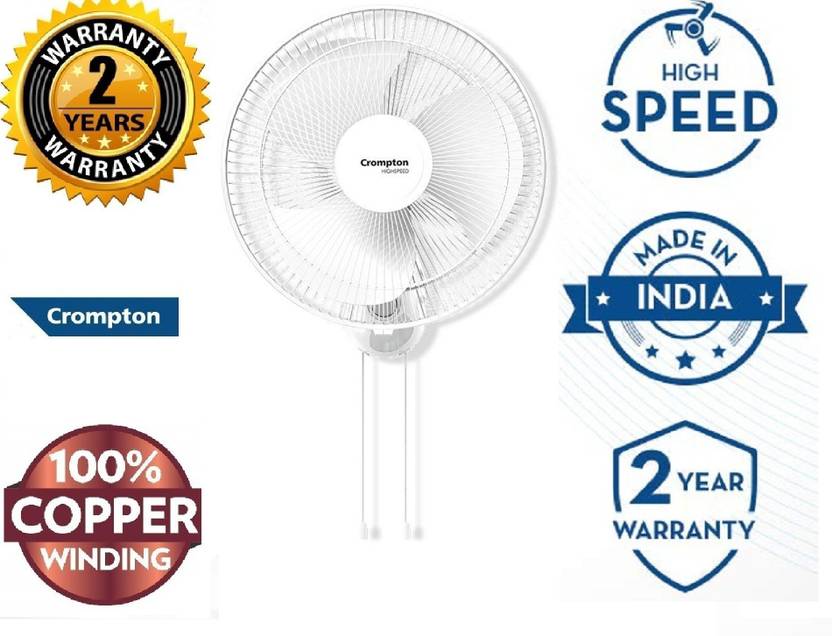 Crompton TORPEDO ULTRA HIGH SPEED 2100 RPM 100 COPPER SUPER SILENT