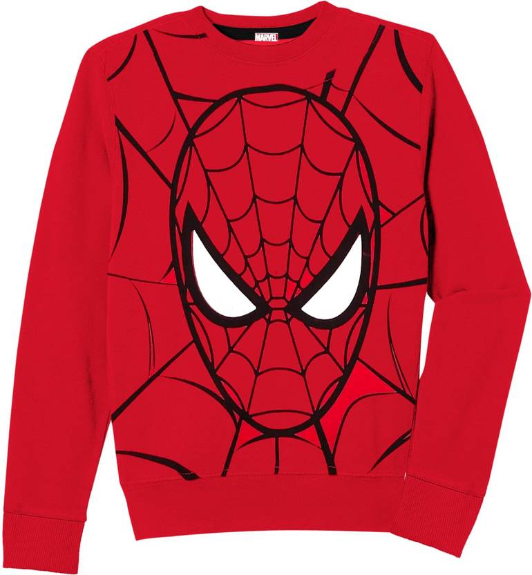 MARVEL BY MISS & CHIEF Boys Full Sleeve Printed Sweatshirt