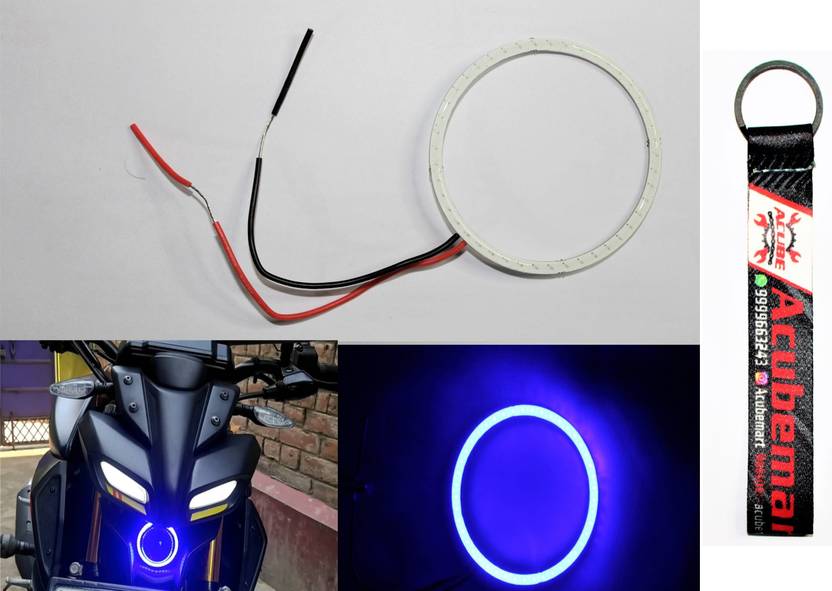 acube mart MT 15 Angel ring light 60mm blue single pc AM key chain Projector Lens