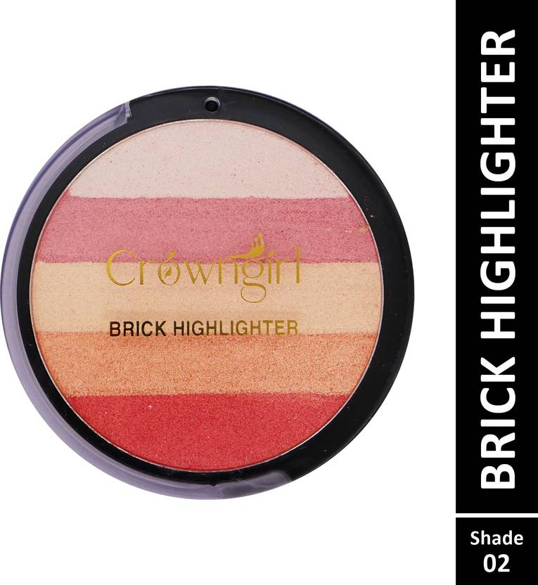Crowngirl CGBH01 , 5IN1 SHIMMER BRICK Highlighter Price in India
