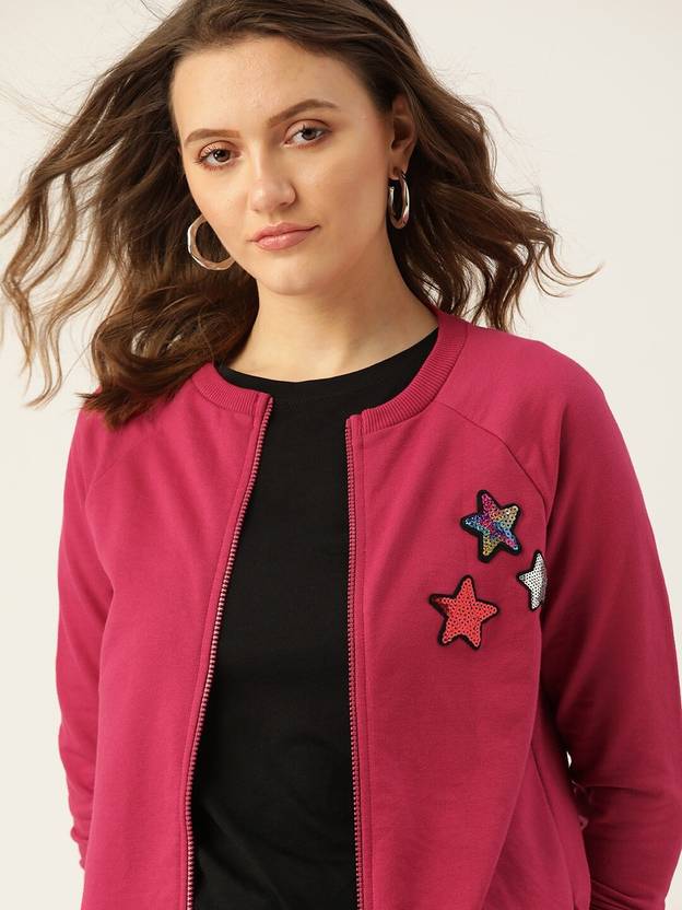 Dressberry Women Full Sleeve Solid Sweatshirt