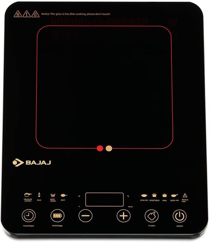 BAJAJ Majesty Slim 2100 Watt Induction Cooktop Buy BAJAJ Majesty Slim