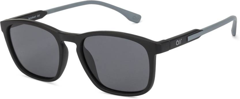 VINCENT CHASE by Lenskart Polarized, UV Protection Wayfarer Sunglasses (Free Size)  (For Men & Women, Grey)