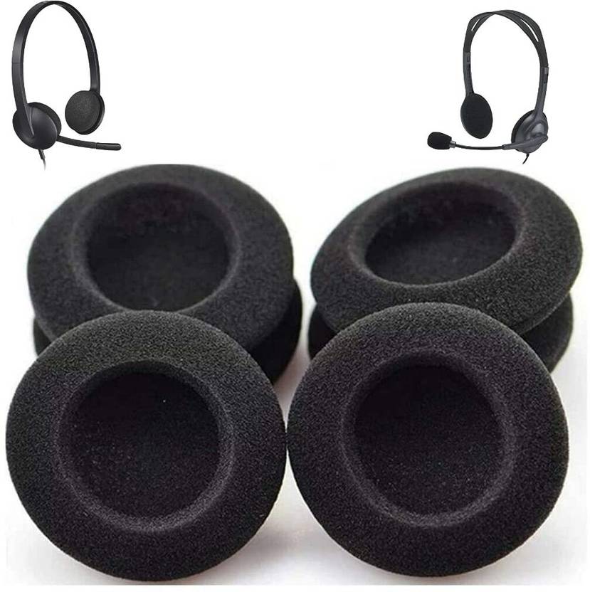 Crysendo Headphone Cushion Compatible with Logitech H340 / H111 4MM