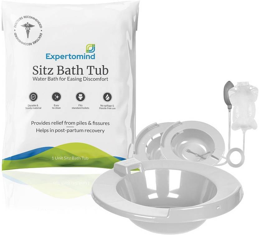 Expertomind Sitz Bath Tub for Piles, After Delivery Recovery