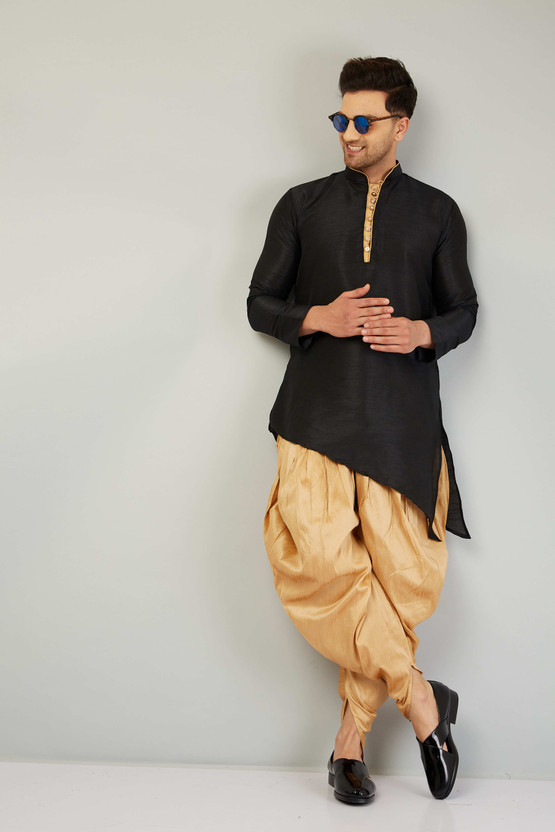 LEMONX Men Kurta and Dhoti Pant Set 