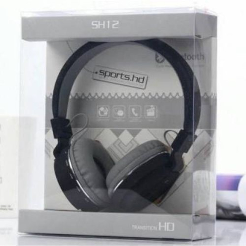 YAROH E6_SH-12 Wireless Bluetooth Over the Ear Headphone with