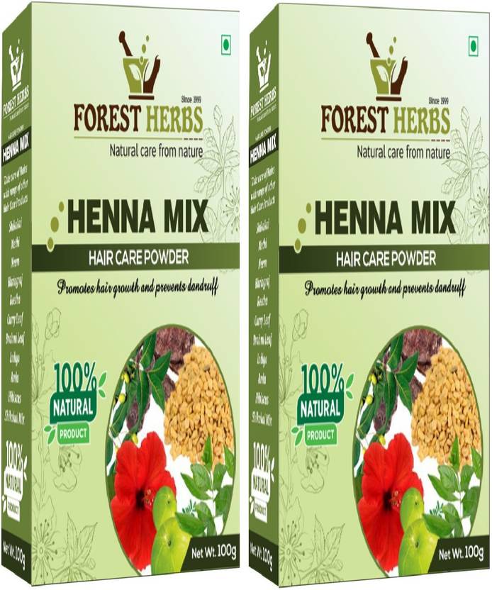 The Forest Herbs Natural Care From Nature Henna Mix Powder with Amla