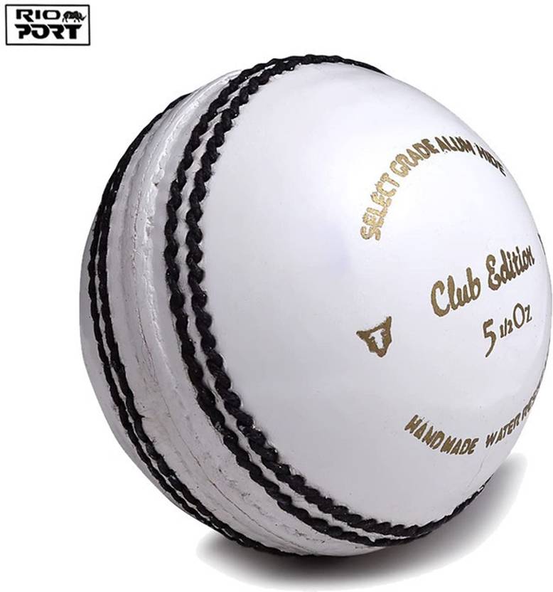 DANIKA SEHGAL Match white leather cricket ball (pack of 1) cricket ball