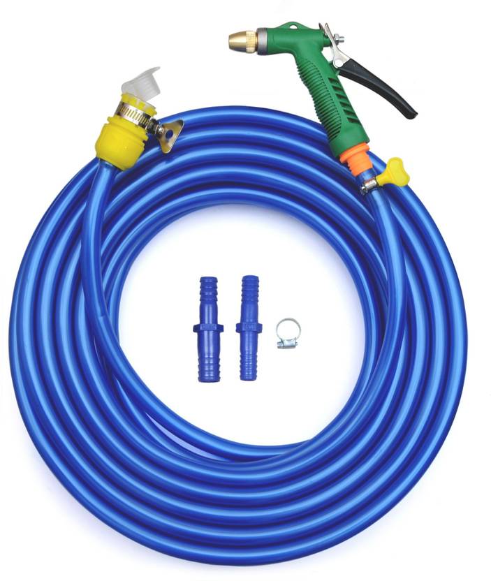 SUNICE 10 METER METALLIC BLUE FLEXIBLE HOSE PIPE ½’’ INCH WITH