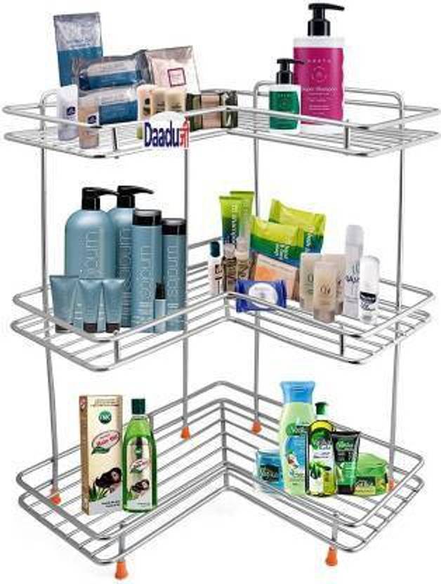 Creation / Stainless Steel L-Corner Stand for Kitchen and Bathroom ...