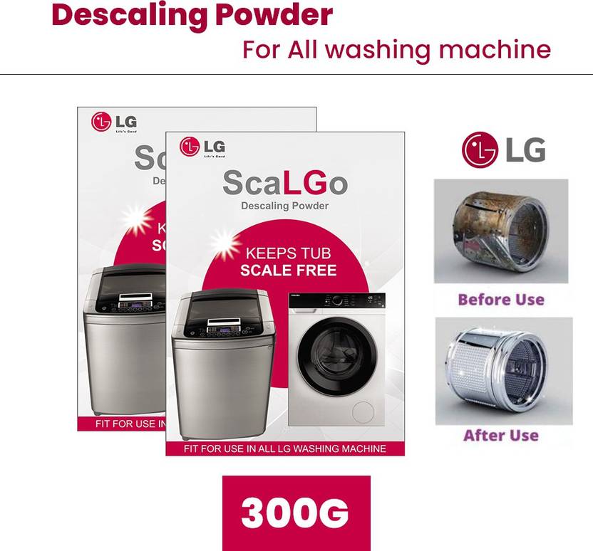 lG ScaLGo 300 Gm Drum Tub Genuine Descal Powder for washing machine