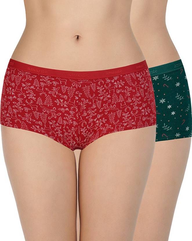 Pack of 2 Women Thong Multicolor Panty