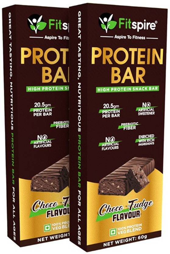 Fitspire Sugar Free Protein Bar Combo 120 gm 20.5 gm Protein No