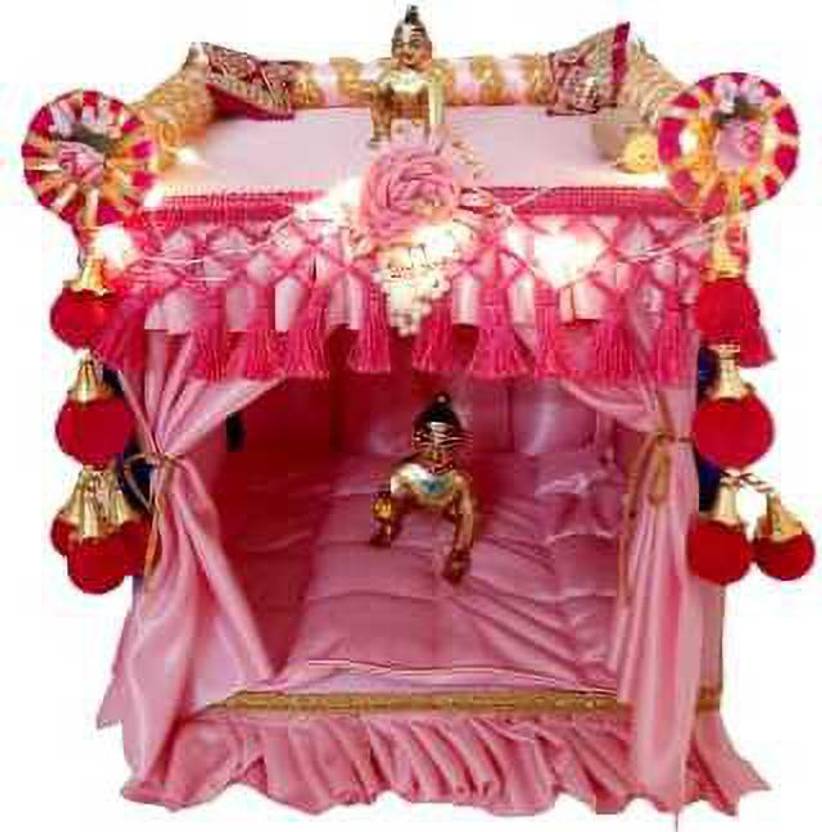 SHYAM Double Decker BED Laddu Gopal WINTER Special ROYAL Look HEAVY shyam-double-decker-bed-laddu-gopal-winter-special-royal-look-heavy