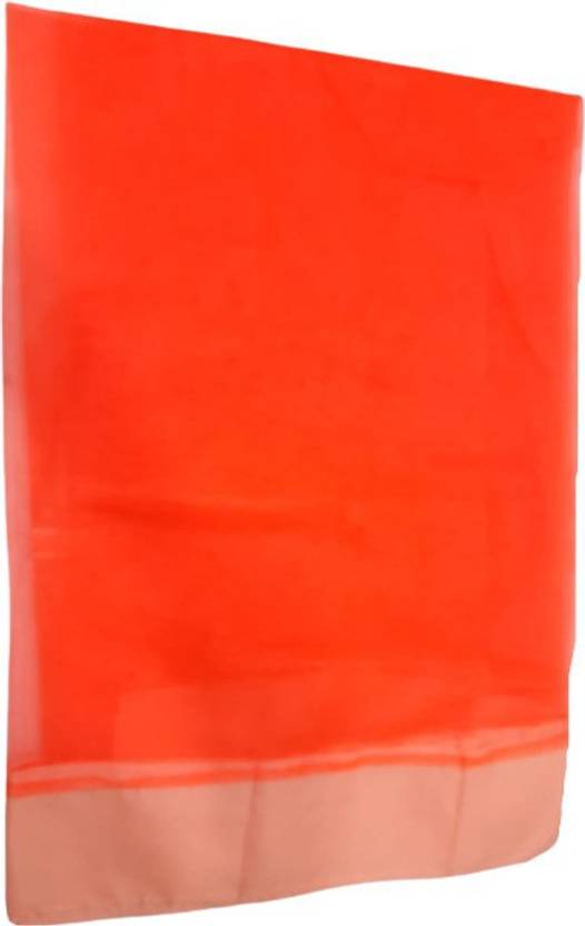 Aone 7 X 7 X 5 SPL QUALITY HANGING KING SIZE DOUBLE BED ORANGE COLOR Polyester Washable Adults Mosquito Net