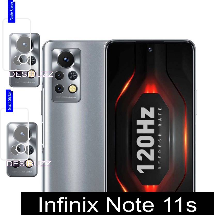 DESIBUZZ Camera Lens Protector for Infinix Note 11s, Infinix Note 11s Camera Lens