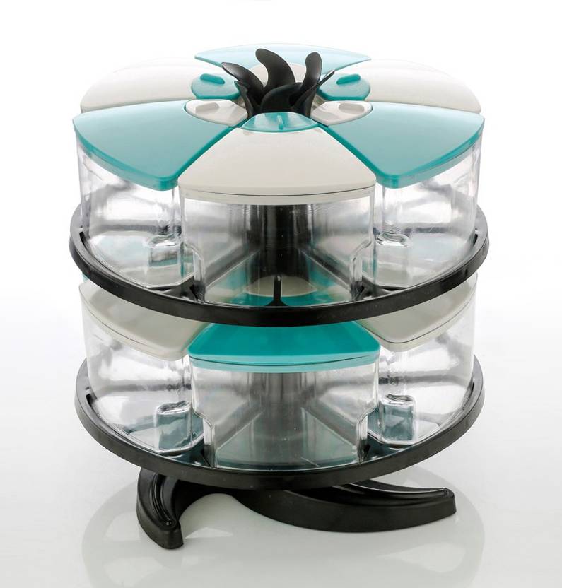 PHUB 360 Revolving Spice Rack Masala Rack Spice Box Masala Box Spice 