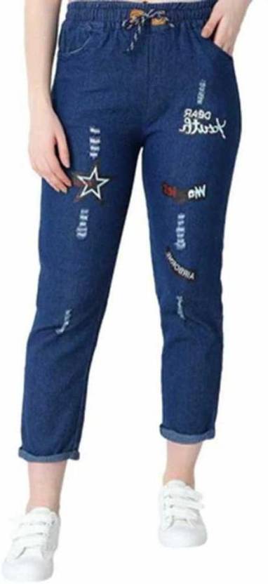 Women Slim Mid Rise Blue Jeans  (Pack of 2)