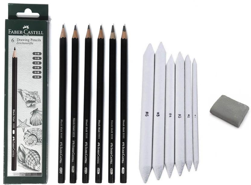 Definite Art FABER CASTELL Drawing Graded Pencil Set