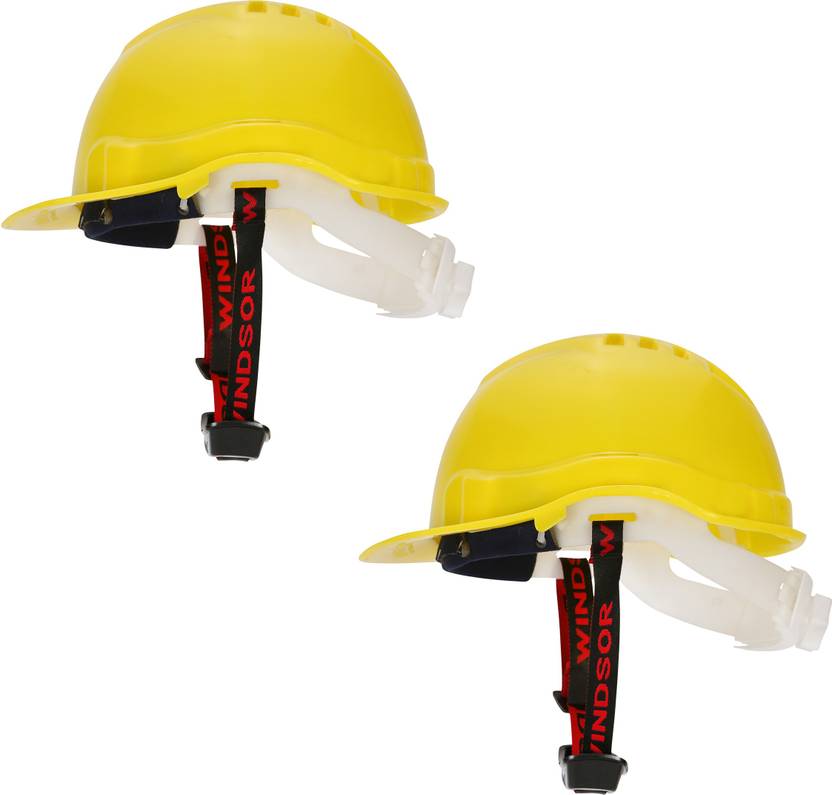 Windsor Safety Helmet (Ratchet) With Air Vents ( Set Of 2 Pcs ) (PII705Ratchet) Safety Cap