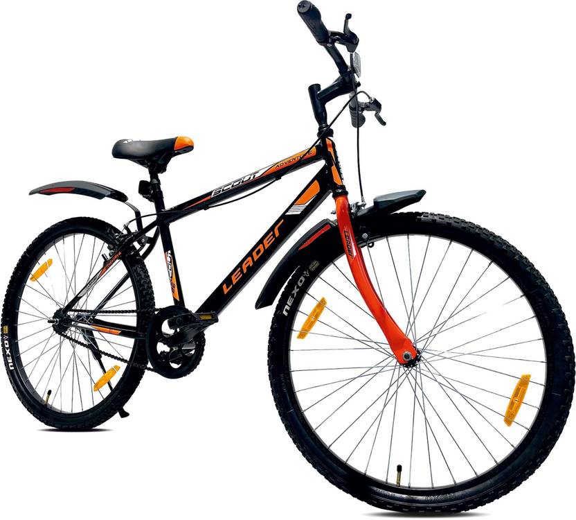 LEADER Scout MTB Mountain Bicycle without Gear for Men 26 T Mountain