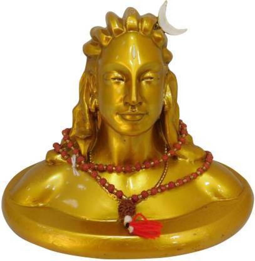 Adiyogi God Shiva Statue for Home Decorative Showpiece Marble Adiyogi