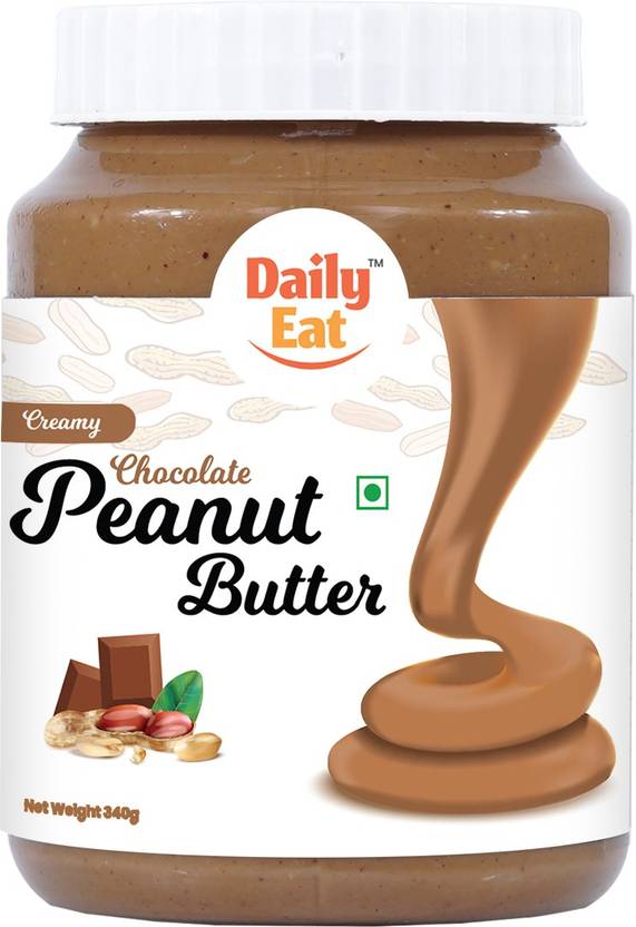 DailyEat Chocolate Creamy Peanut Butter, Gluten Free Cholesterol Free