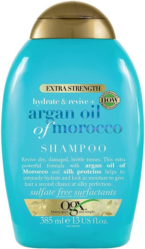 ogx Renewing Argan Oil of Morocco Hair Shampoo,Paraben-Free & Sulfate-Free