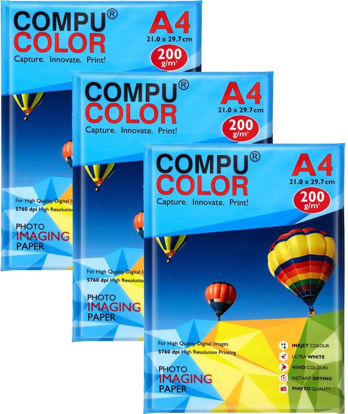 COMPU COLOR CAST COATED PRIMO Glossy Photo Paper 210GSM