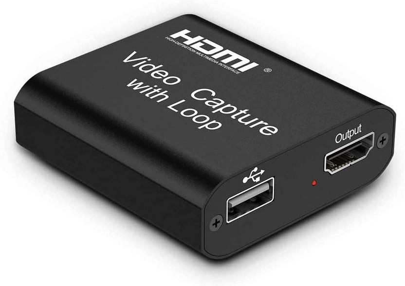 Etzin Video Capture Cards with Loop Out, 1080P 60FPS USB 3.0 HDMI