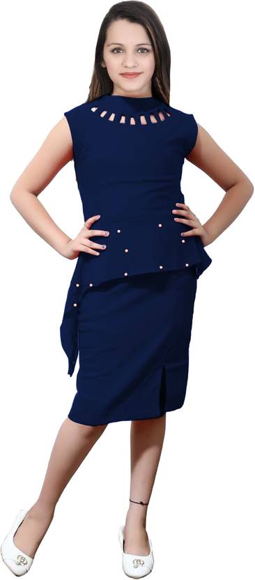 ORIEX THE ORIGINAL FASHION Girls Below Knee Casual Dress