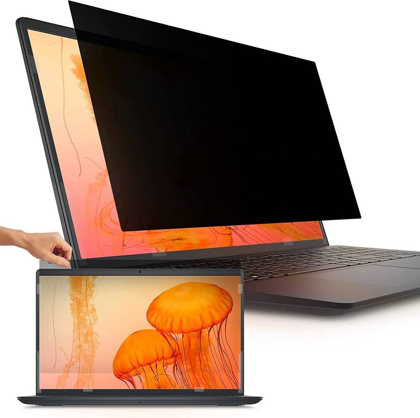 PxIn Privacy Screen Guard for 14 inch LaptopAnti Glare & UV/Blue Light