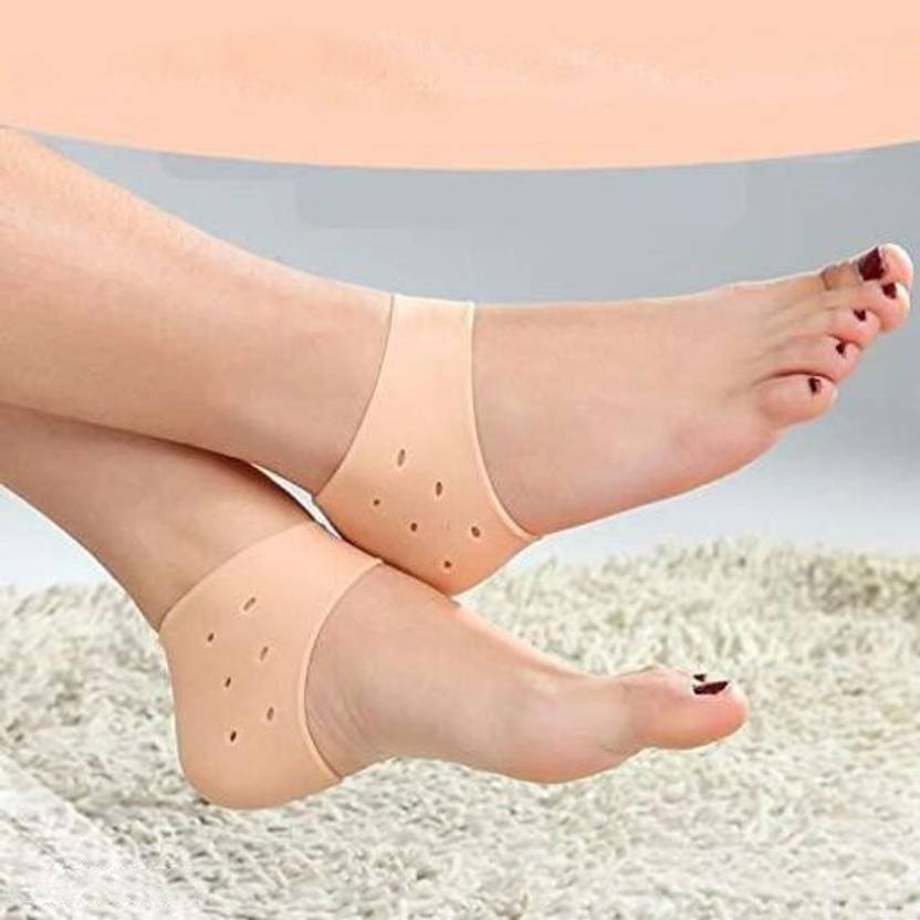 Yashoda Lining Store Cool Silicon Gel Heel Socks Pad