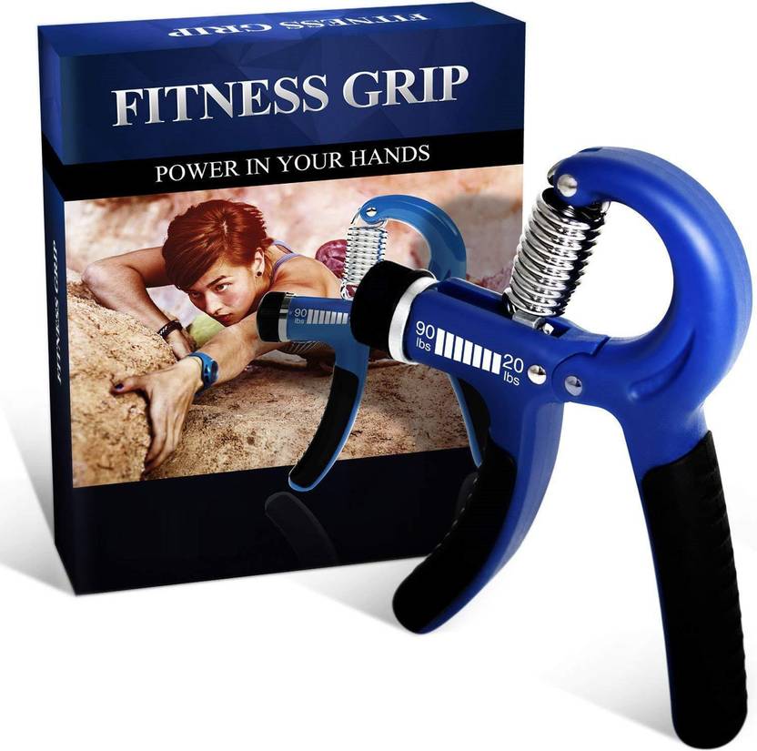 SPORTOFISTA ® Adjustable Resistance Range 22-88Lbs Non-slip Gripper Hand Grip/Fitness Grip