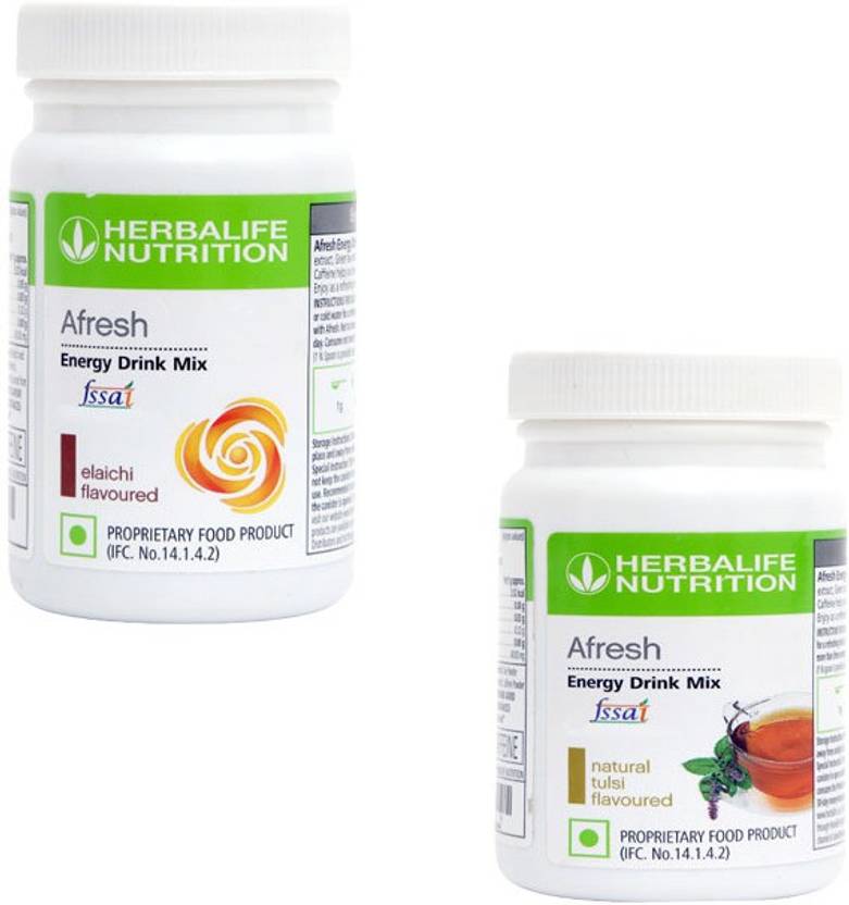 HERBALIFE AFRESH ENERGY DRINK ELAICHI TULSI FEAVOR FOR WEIGHT LOSS