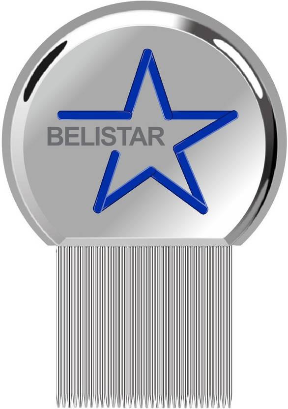 BELISTAR Premium Lice Comb With Steel Teeth removes Lice & Nitts NIT